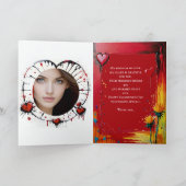 carte de vacances douce pour amoureux (Intérieur)