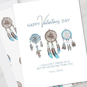 Carte de vacances Dream Catcher Valentine