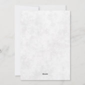 Carte de vacances du journal familial Christmas Ti (Dos)