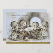 Carte de vacances du matin de Noël (Devant / Derrière)