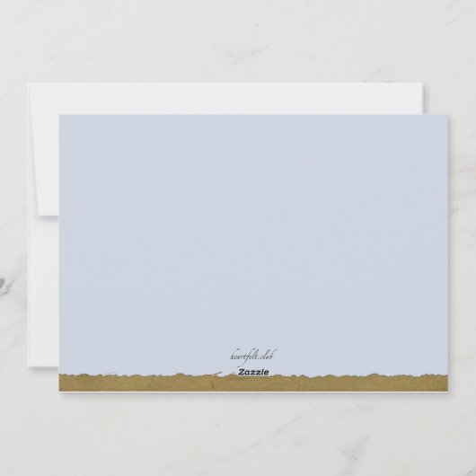 Carte de vacances du matin de Noël (Dos)