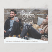 Carte de vacances du script de superposition de ph (Devant)