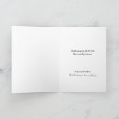 Carte de vacances du vétérinaire (Intérieur)