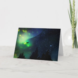 Carte de vacances d'UFO