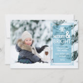 Carte de vacances élégante et transparente pour ph (Devant)