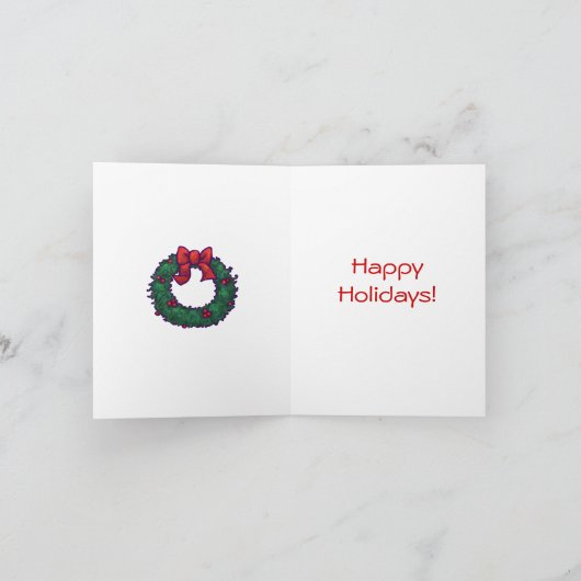 Carte de vacances Eléphant (Intérieur)