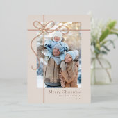 Carte de vacances en aluminium (Debout devant)