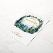 Carte de vacances en aluminium à cadre circulaire  (Rotation)