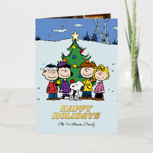 Carte De Vacances En Aluminium Arachides Joyeux Noël   Ajouter votre photo et vot