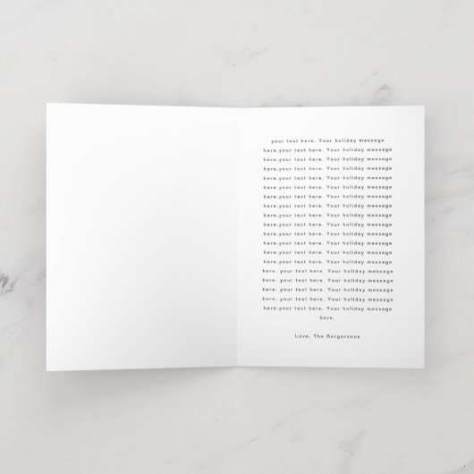 Carte De Vacances En Aluminium Cadre Folk (Couchage intérieur)