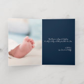 Carte De Vacances En Aluminium Élégant flocon de neige doré | Joyeux Noël | Perso (Couchage intérieur)