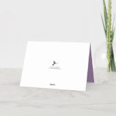 Carte De Vacances En Aluminium Foliage de Noël branché Real (Verso)