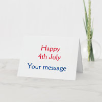 Joyeux 4 Juillet jour d'indépendance ajouter le no