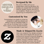 Carte De Vacances En Aluminium Moderne Fa La Mocha Simple Minimal Chic Gold