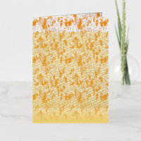 Motif textile avec orange et gol vibrants