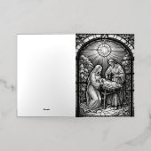 Carte De Vacances En Aluminium Nativité (Mise à l'extérieur)