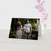 Carte De Vacances En Aluminium Pâques d'or à la main Blessures de Pâques (Orchidée)