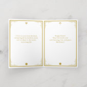 Carte De Vacances En Aluminium Résurrection Du Christ Anastasis Pâques (Couchage intérieur)