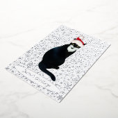 Carte de vacances en aluminium Sainte Chat (Rotation)