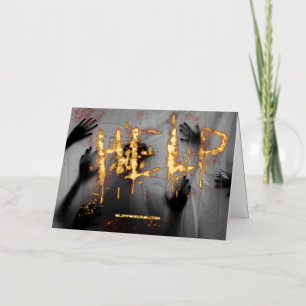 Carte De Vacances En Aluminium SlipperyJoe's Happy Halloween LGBTQIA feuille chil