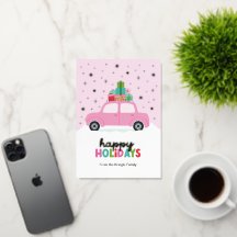 Voitures Joyeuses Fêtes avec Cadeaux de Noël en Ro