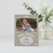 Carte de vacances en design lin par HAMbWG (Debout devant)