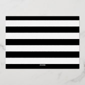 Carte de vacances en écriture pinceau Joy (Verso)