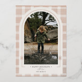 Carte de vacances en ivoire de Rose d'ivoire moder (Recto)