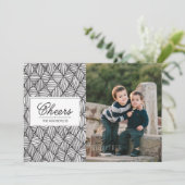 Carte de vacances en papier Cheers (Debout devant)