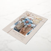 Carte de vacances en papier d'aluminium (Rotation)