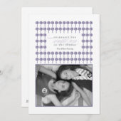 Carte de vacances encadrée Peppermint Majestic (Devant / Derrière)