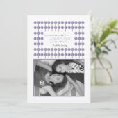 Carte de vacances encadrée Peppermint Majestic (Debout devant)