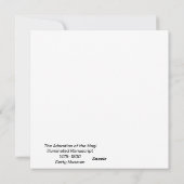 Carte de vacances Epiphany (Dos)