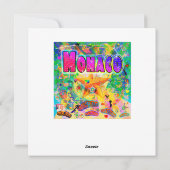 Carte de vacances Epoch Heure Monaco (Dos)