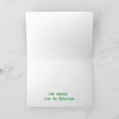 Carte de vacances espagnole Feliz Navidad (Intérieur)