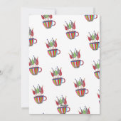 Carte de vacances Espresso Disco Christmas Trees (Dos)