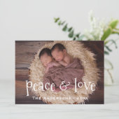 Carte de vacances, Faire-part, autre (Debout devant)