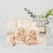 Carte de vacances, Faire-part, autre (Debout devant)