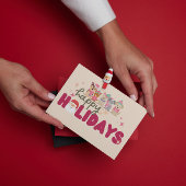 Carte de vacances familiale ou professionnelle ave