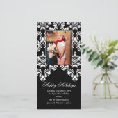 Carte de vacances Fancy Damask (Debout devant)