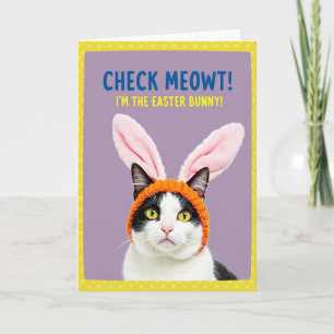 Carte de vacances Feline Friend