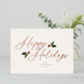 Carte de vacances Festily Foil (Debout devant)