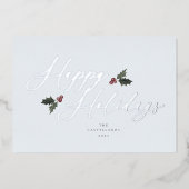 Carte de vacances Festily Foil (Recto)