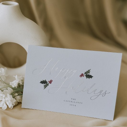 Carte de vacances Festily Foil