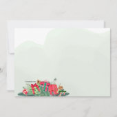 Carte de vacances festive de Boxing Day (Dos)