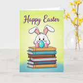 Carte de vacances Festive Fluffy Friend (Fleur jaune)