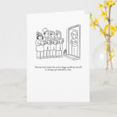 Carte de vacances Figgy Pudding (Fleur jaune)