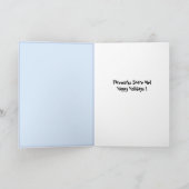 Carte de vacances Fireworks (Intérieur)