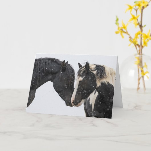 Carte de vacances "Flirtation" (Fleur jaune)