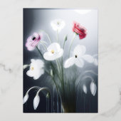 Carte de vacances Foil (Recto)